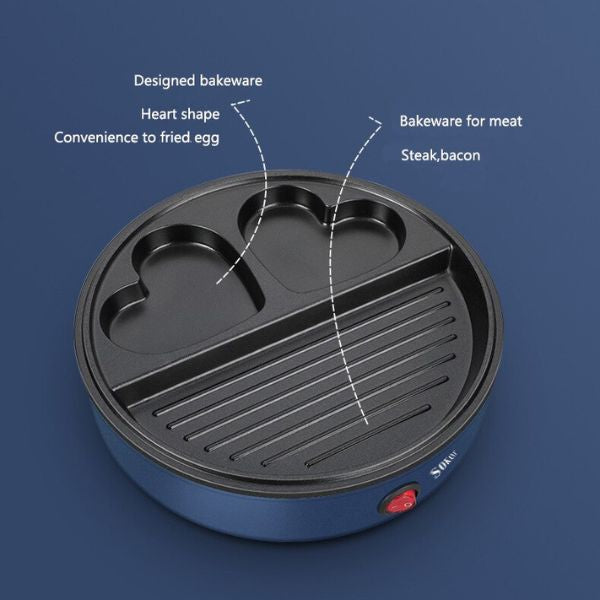 Mini električni gril tiganj - Sokany 3u1