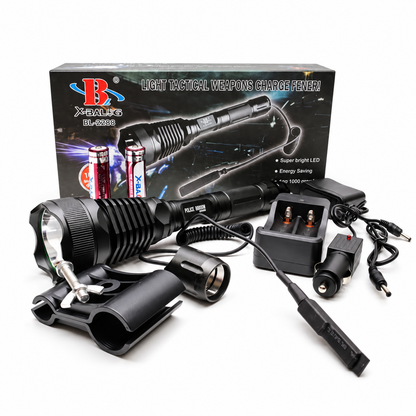 Punjiva LED Taktička Baterijska Lampa X-BALOG BL-Q2800