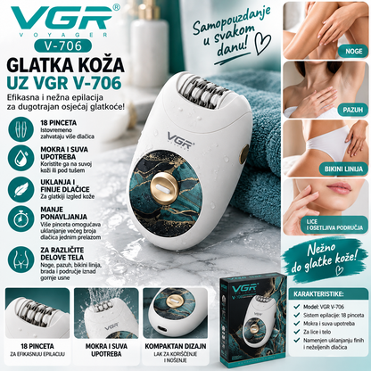 Epilator VGR V-706