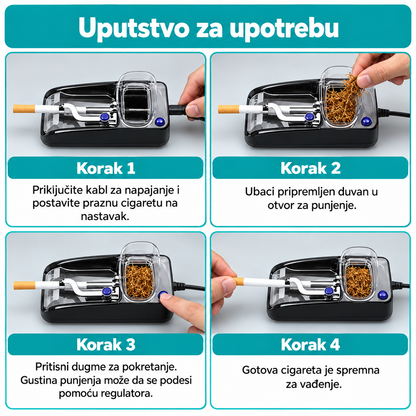 Električna Mašina za Punjenje Cigareta