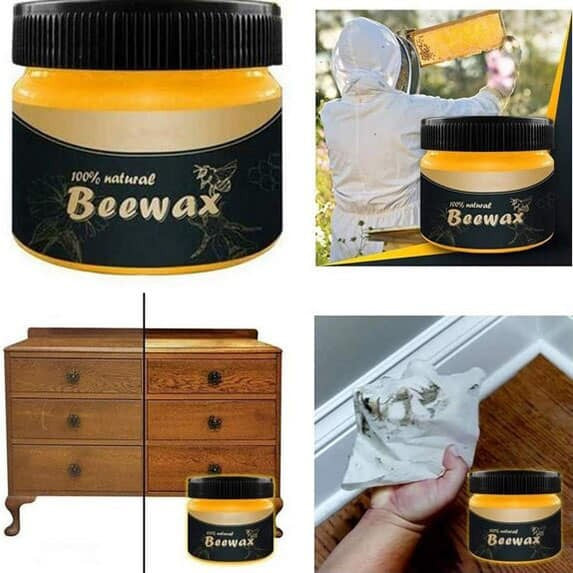 Beewax Pčelinji Vosak za Poliranje Drvenih Površina 1+2 Gratis