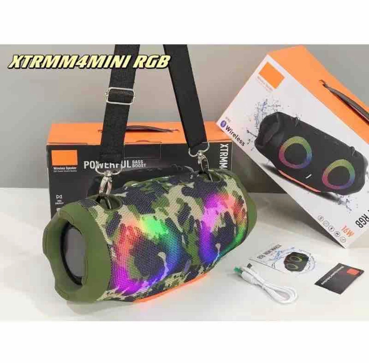 Bluetooth Zvučnik XTRMM4 RGB sa LED Osvetljenjem