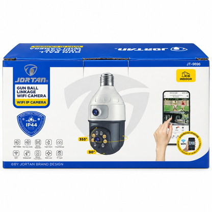 WiFi PTZ IP Kamera JORTAN JT-9696 – Dual Lens 8MP sa ICSEE Aplikacijom