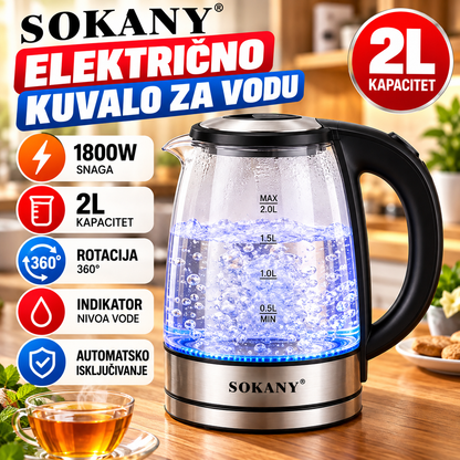 Električno Kuvalo za Vodu 2L – 1800W