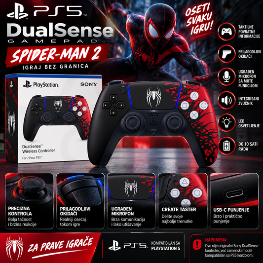 SONY PlayStation 5 DualSense Gamepad Spider Man 2