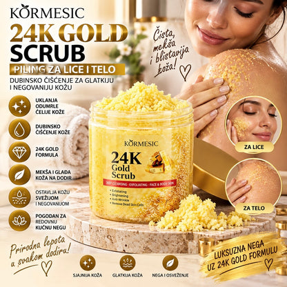 24K Gold Scrub – Piling za Lice i Telo