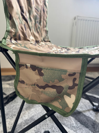Sklopiva Stolica za Kampovanje i Pecanje