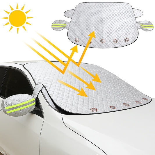 Zaštita za šoferšajbnu i retrovizore, Zaštita za šoferku od sunca, mraza, kiše i snega